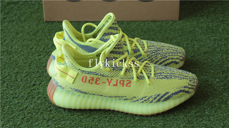 Correct Adidas Yeezy Boost 350 V2 Semi Frozen Yellow Brown Bottom